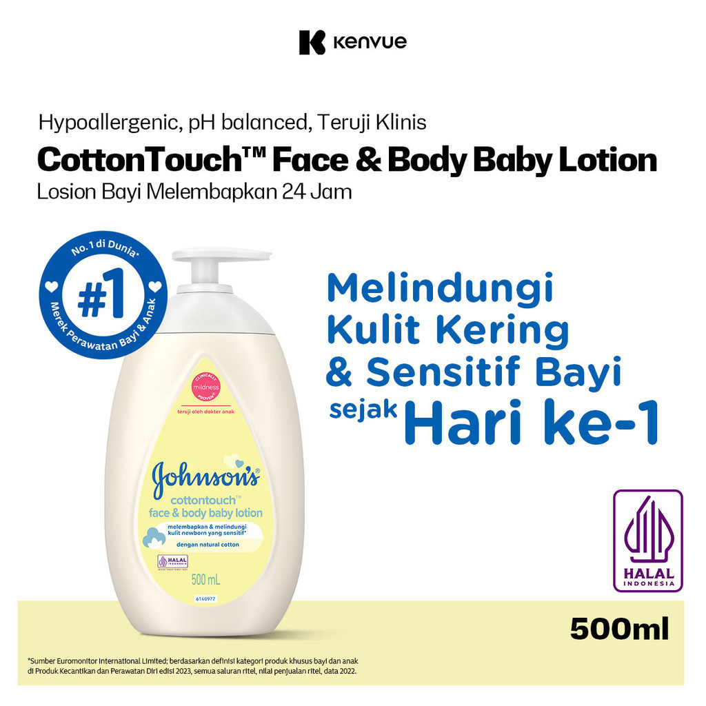 Johnson's Cotton Touch Lotion 500ml