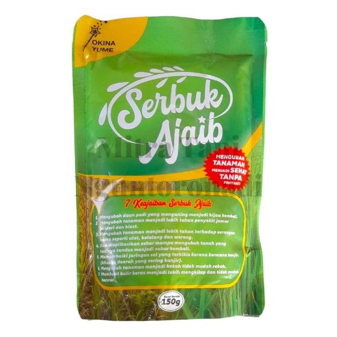 

Terlaris Pupuk Serbuk Ajaib Padi 150Gr