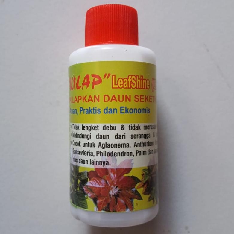 Bisa Cod Kilap Daun Leafshine 100Ml Semir Pengkilap Daun Seketika ,