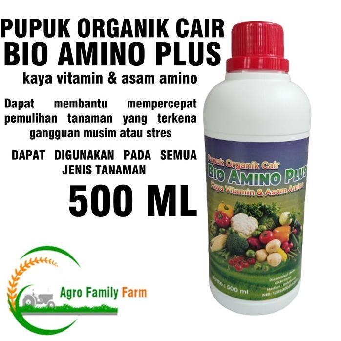 

Terlaris Bio Amino Plus Pupuk Organik Cair Pupuk Asam Amino 500 Ml