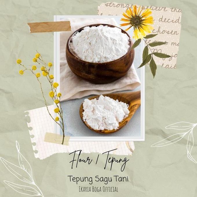 

Terlaris Flour | Tepung Tapioka | Kanji | Aci | Los/ Curah/ Kiloan | Tepung Sagu Tani