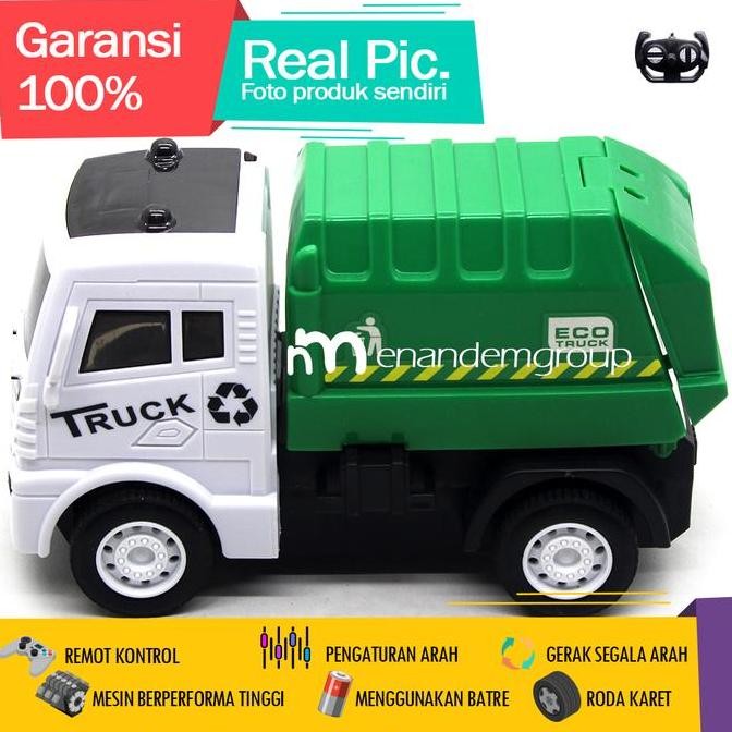 Miliki Mainan Mobil Remot Kontrol Rc Truk Sampah