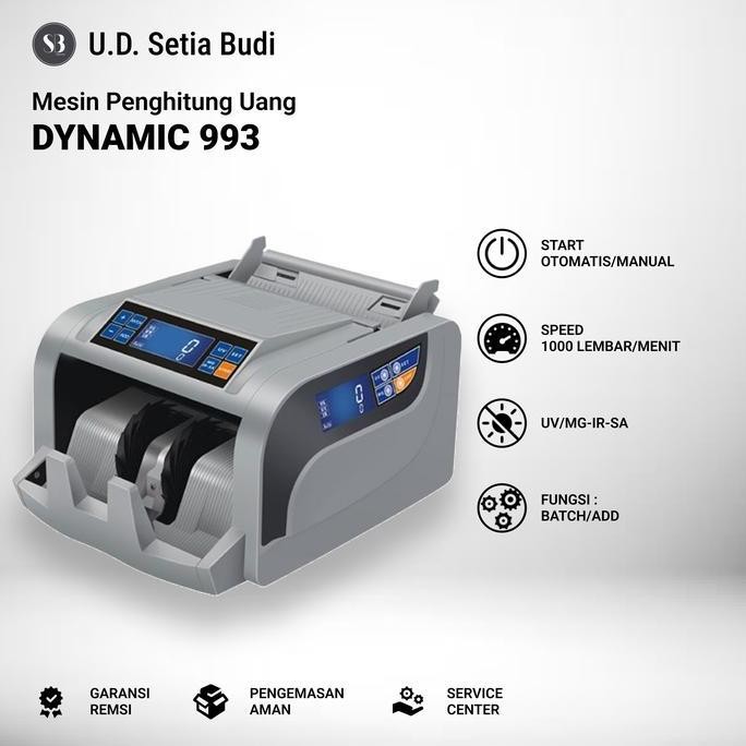 

TERMURAH - Mesin Hitung Uang Prime Dynamic 993EV Asli dan Bergaransi
