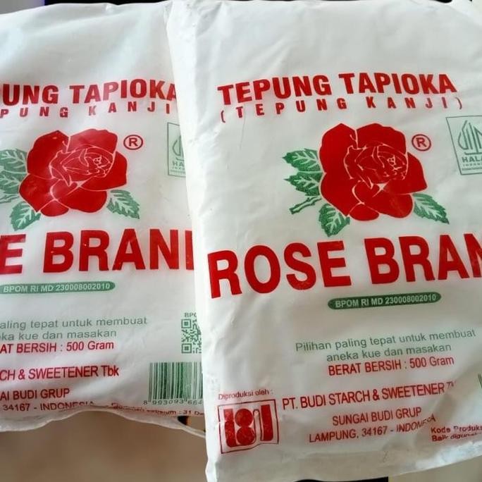 

Terlaris Tepung Tapioka Rose Brand Tepung Kanji 500Gr