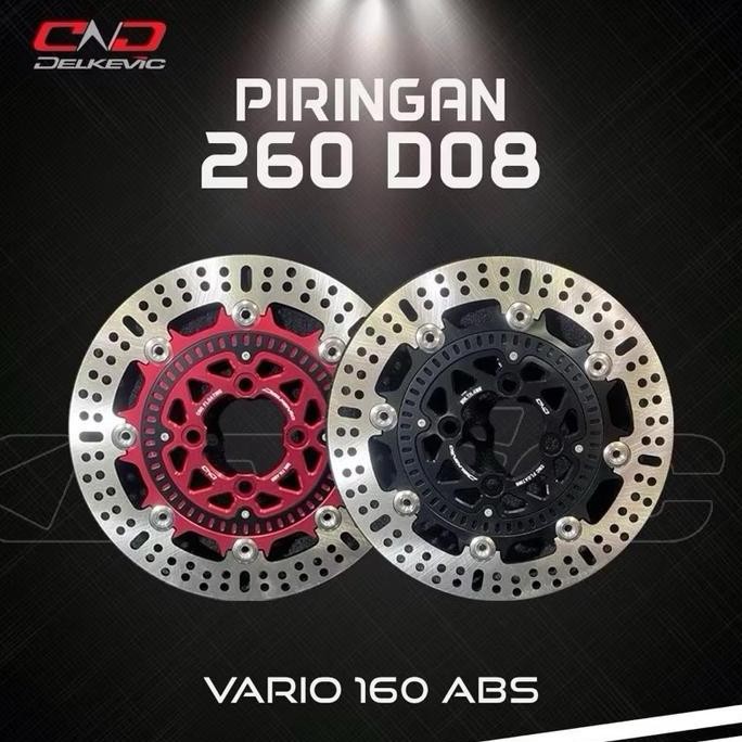 Delkevic piringan cakram vario160ABS & STYLO ABS 260mm