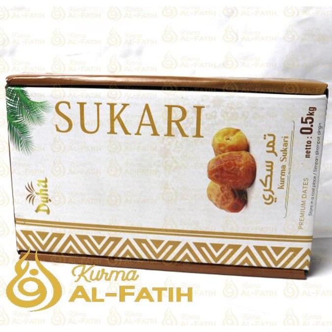 

Kurma Raja SUKARI 500GRAM / Kurma Sukkari Basah Asli Fresh Berkualitas