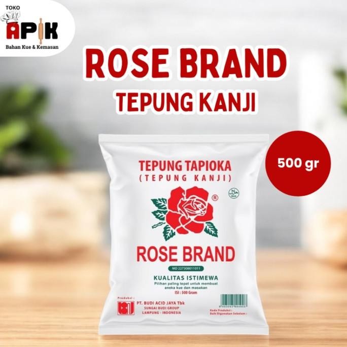 

Terlaris Rose Brand Tepung Kanji 500Gr / Kanji Rose 20 X 500Gr