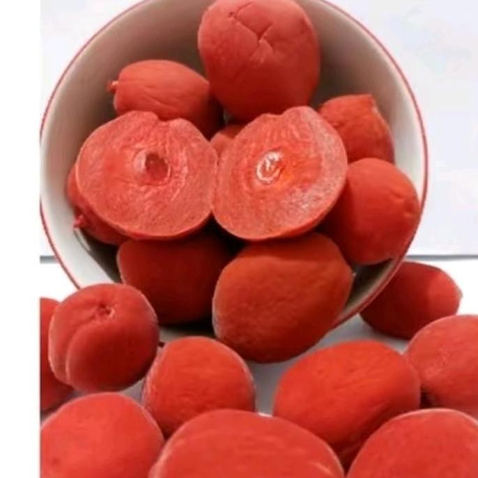 

MANISAN KERING BUAH PERSIK MERAH MANIS ASEM