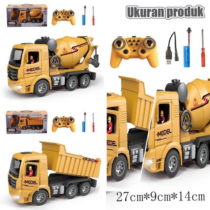 Miliki Rc Dump Truck Remote Control Truck Pasir Truk Mobil Remote