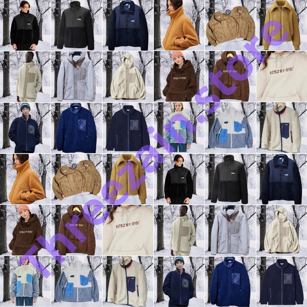 Jaket Fleece Polar Sherpa