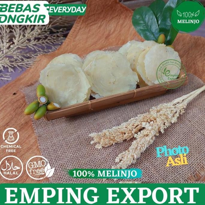 

EMPING MELINJO MENTAH ORIGINAL SUPER TIPIS KUALITAS EKSPORT 1Kg