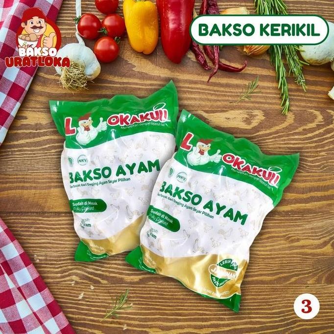 

BAKSO KERIKIL isi 100 Butir Berat 500gr Bakso Kerikil Ayam Ekonomis