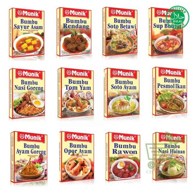 

Bumbu Munik Nasi Goreng Hainan Kuning Ayam Rendang Panggang Soto