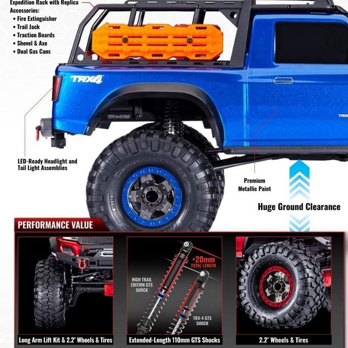 Miliki Traxxas Trx4 Sport High Trail Edition: 4Wd Electric Truck Rtr