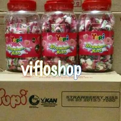 

Permen Yupi kemasan Toples (Jar) isi 125 pcs