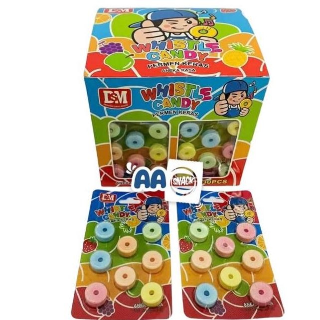

AAA WHISTLE CANDY ISI 30