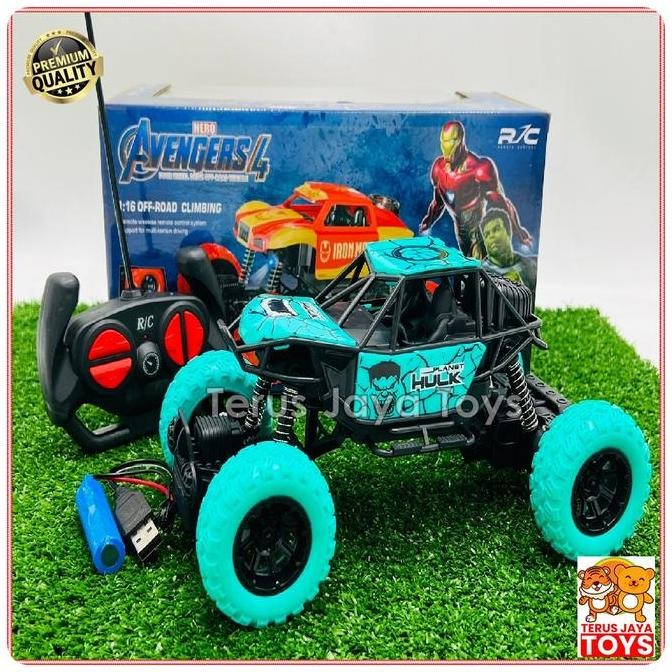 Terjangkau Mainan Anak Mobil Remote Control Offroad Avenjer - Mobil Remot Cas