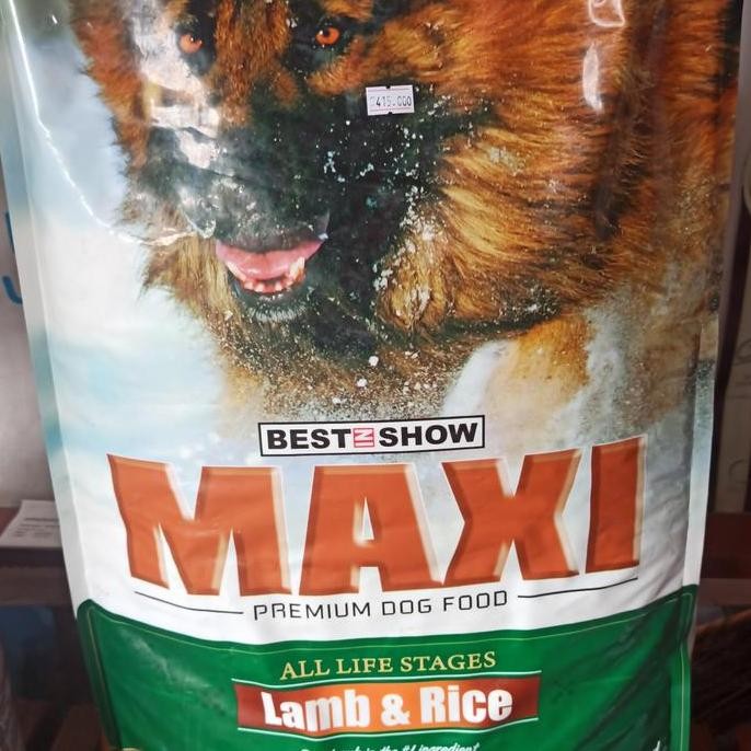 TERMURAH - Best In Show MAXI DOG FOOD 20KG/ makanan anjing