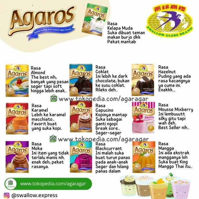 

Agaros puding lezat tinggal seduh