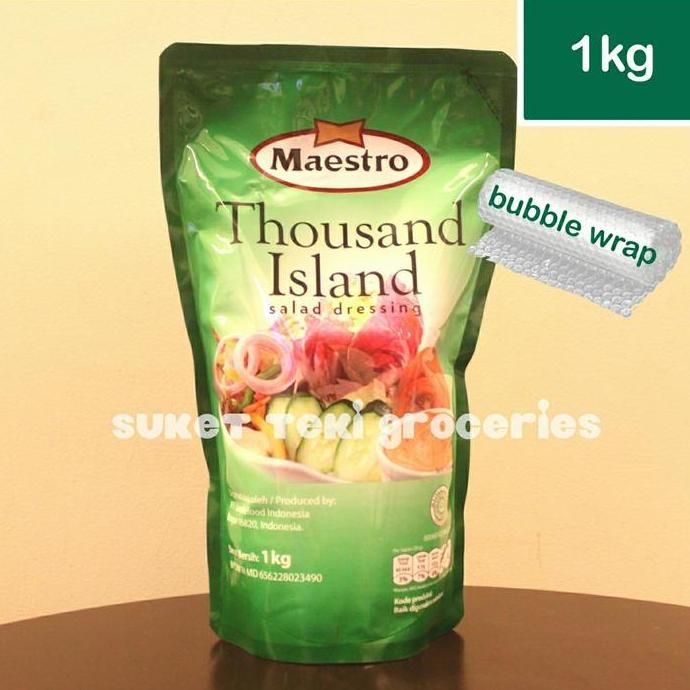 

Maestro Thousand Island Salad Dressing 1kg Pouch