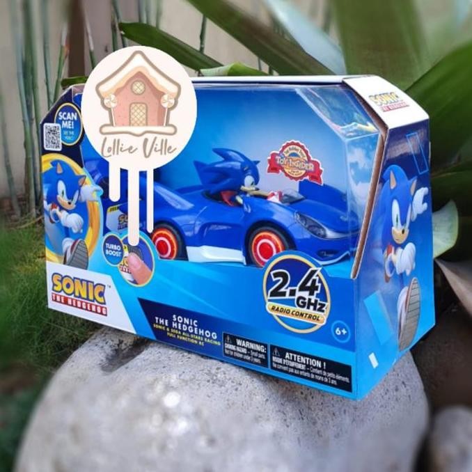 Miliki Sonic The Hedgehog Team Racing Rc With Turbo Boost