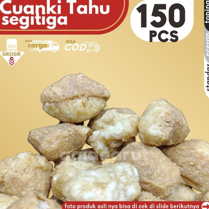 

Cuanki Baso Tahu Kering ISI 150pcs untuk Seblak dan baso aci