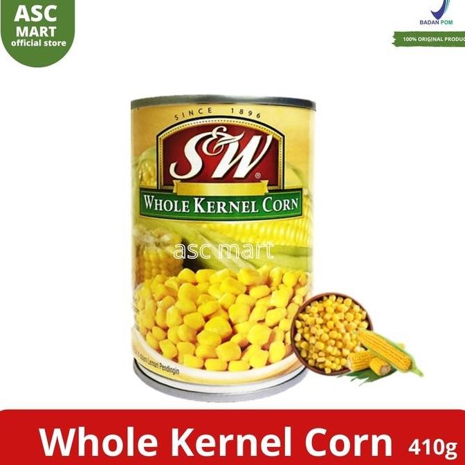 

S&W SW Whole Kernel Corn Jagung Kaleng (Thailand)