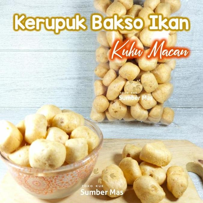 

KERUPUK BAKSO IKAN(100g)