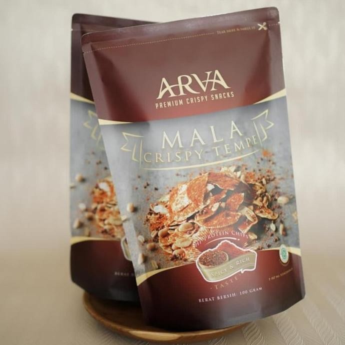 

Keripik Tempe Arva Mala Enak 80g Food Snack
