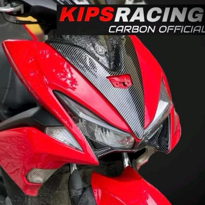 Promo Cover Dasi aerox old carbon dasi aerox 2014-2019 Elegan tutup dasi carbon aerox old Motor Moto