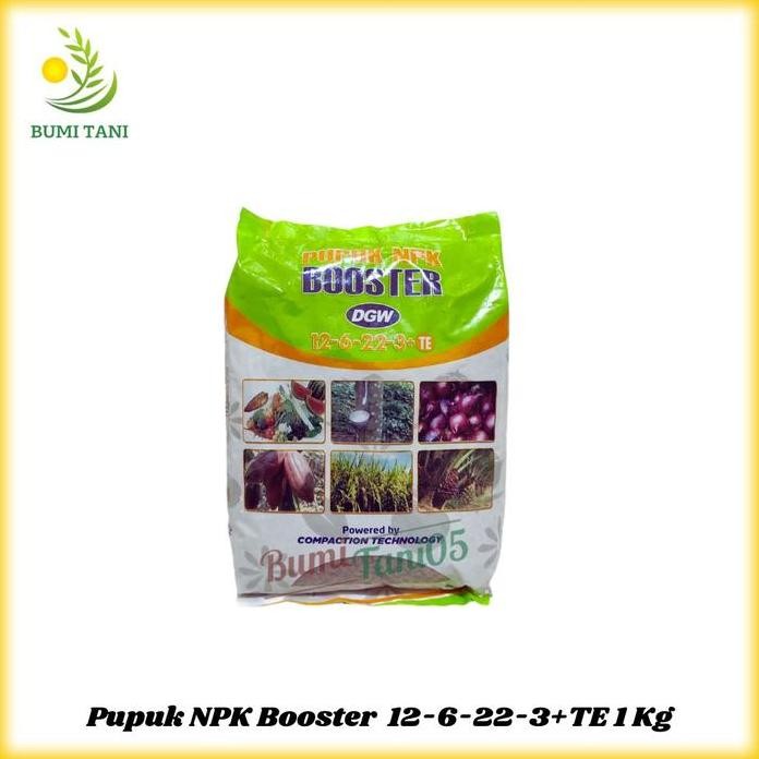 

Terlaris Pupuk Npk Booster 12-6-22-3+Te 1 Kg Pupuh Booster Buah Bunga