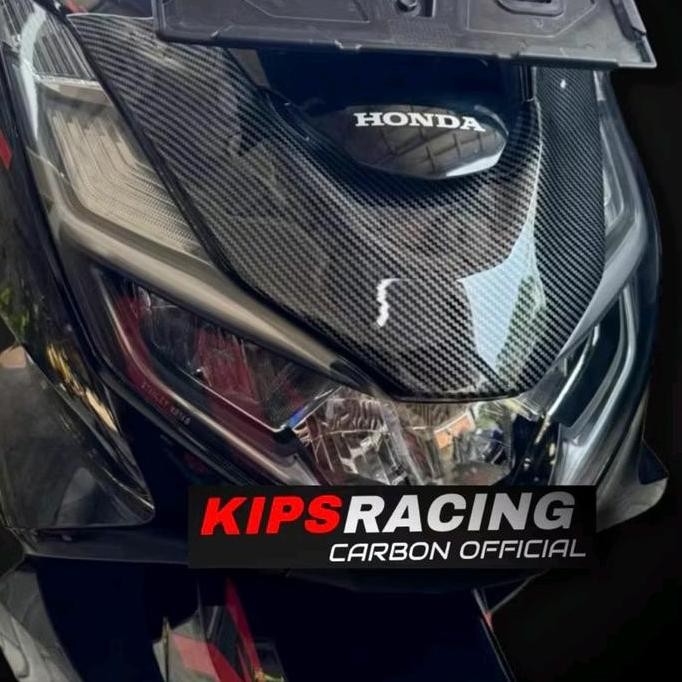 Promo COVER DASI DEPAN PCX 160 KIP / Dasi carbon pcx 160 Cover carbon variasi pcx 160 dasi depan pcx