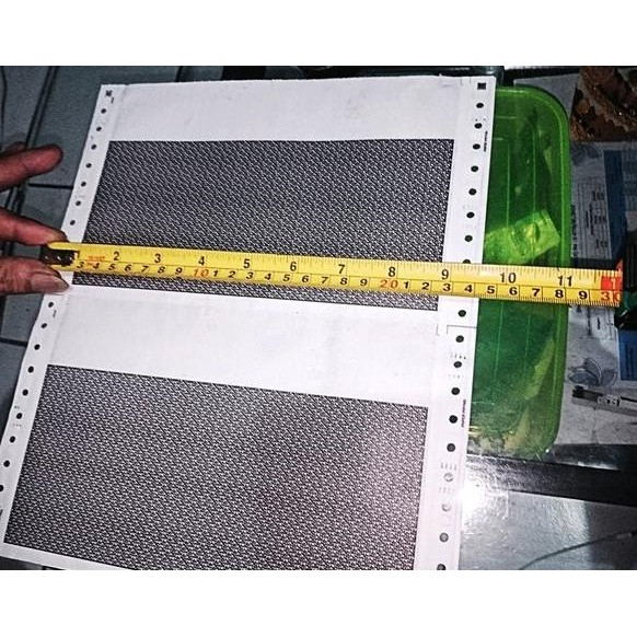 

Kertas Slip Gaji Continuous Form Confidential 3Ply1000Sheet Hitam