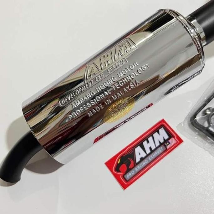 KNALPOT AHM SATRIA 2TAK ASLI MALAYSIA