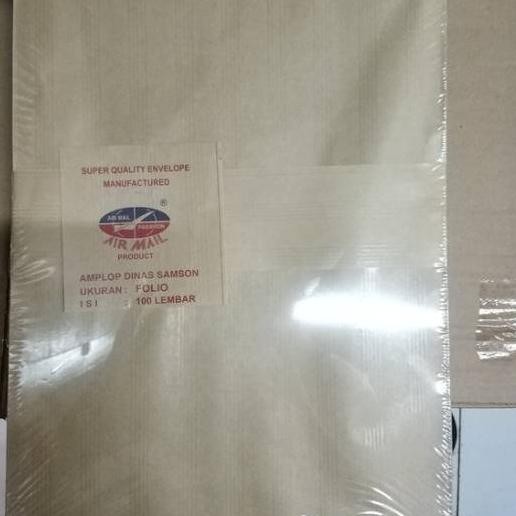 

Amplop Colat Folio F4 Airmail Ii 100 Lembar