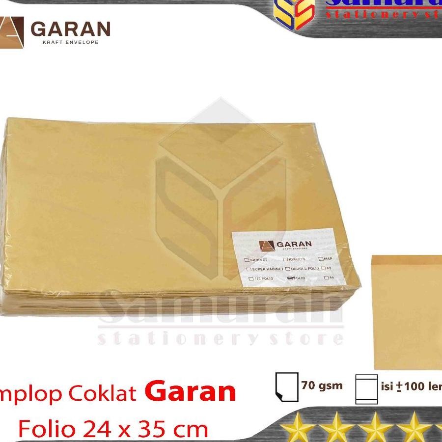 

Amplop Erta Colat Garan Uuran Folio 24 35 Cm Amplop Doumen F4 1 Pa Ii 100 Tebal 70 Gm Gram