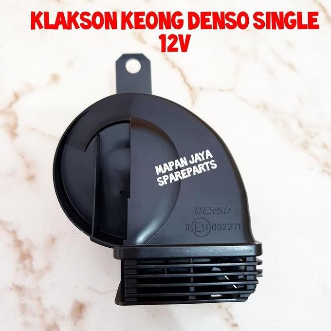 BEL KLAKSON DENSO MOTOR MOBIL SINGLE 1 BIJI WATERPROOF ORIGINAL
