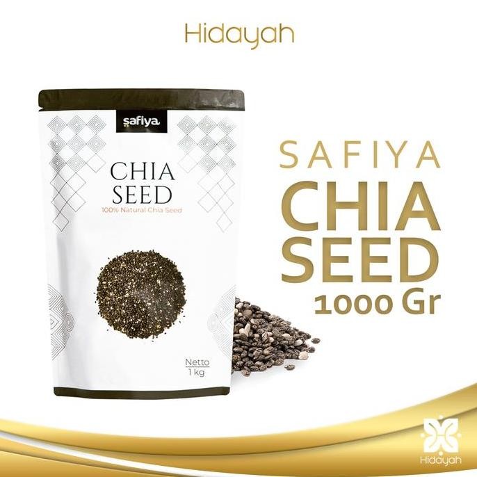 

Chia Seed Mexico Organik 1 Kg Biji Chia Hitam Premium