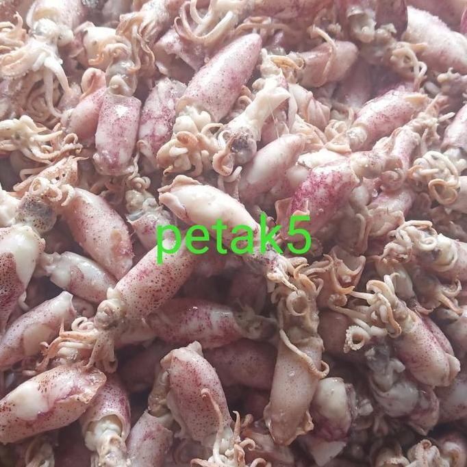 

Ikan asin beby cumi 1kg/beby cumi asin/cumi asin beby