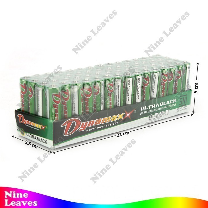 [Grosir 60 Pcs] Batu Baterai AA Hijau 60 Pcs Dynamite / Dynamaxx / Sharpstar Slop Batu Baterai Elekt
