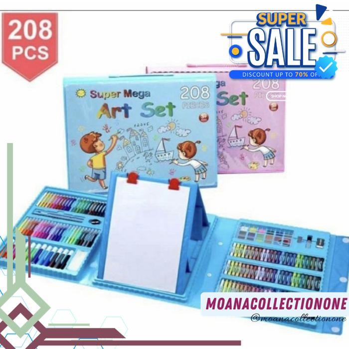 

SET CRAYON 208 PCS / KRAYON MEWARNA ALAT MENGGAMBAR MEWARNAI ANAK PRODUK TERBAIK