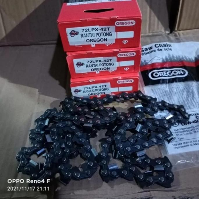 rantai chainsaw 72lpx x 42t