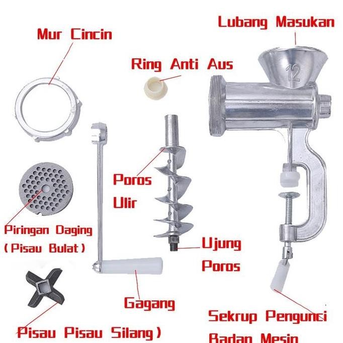 Terjangkau Gilingan Manual Biji-Bijian Jagung Kopi Multifungsi