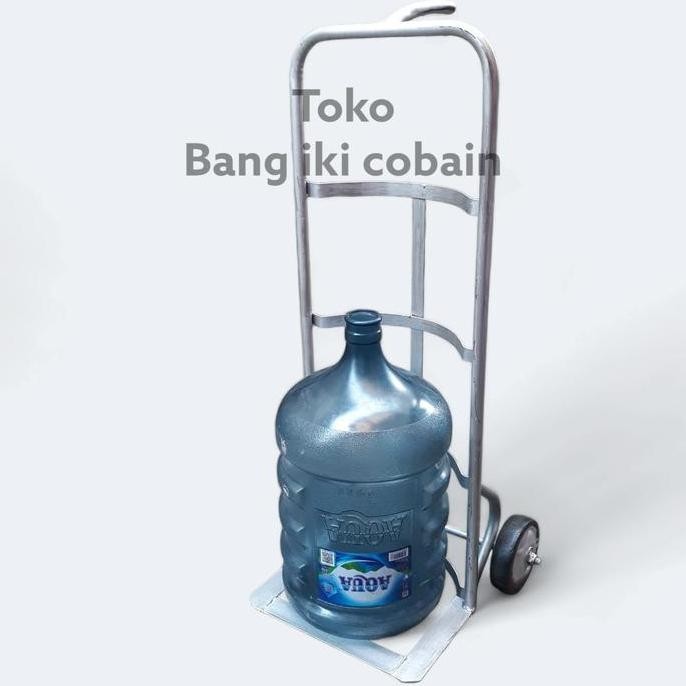 Trolley Galon Air Gerobak Troly Galon Air Troli Gas Alat Angkut Barang Forsale!