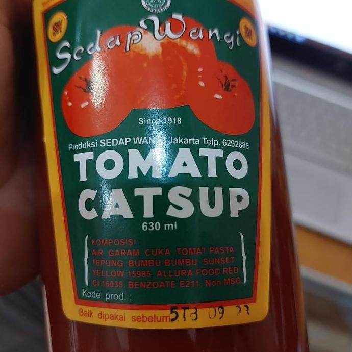 

Saus Tomat Sedap Wangi Tomato Catsup 630 Ml Stok Terbatas