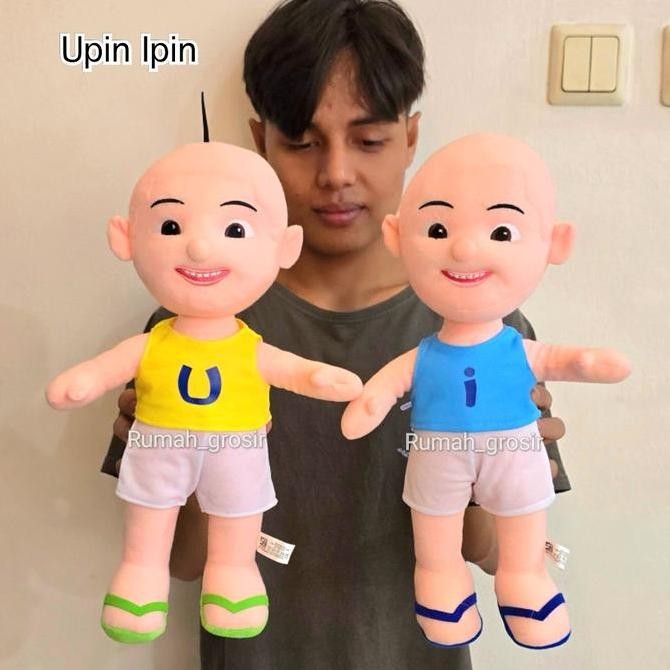 (Rumah Grosir) Boneka Ipin Dan Boneka Upin Lucu Mewah Original