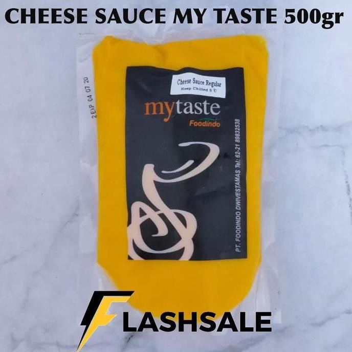 

Ready cheese sauce saus keju my taste 500gram