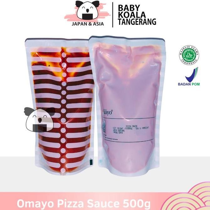 

omayo pizza sauce saus pizza base 500 g halal- terlaris