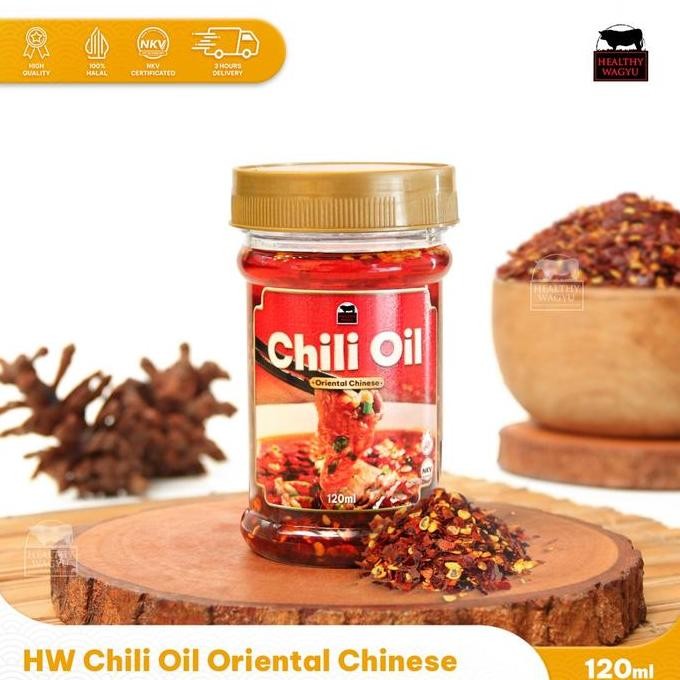 

Ready Chili Oil Oriental Chinese Dipping Beef Dumpling Halal 120ml Healthy Wagyu