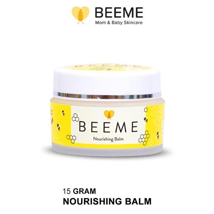 Produk Baru BeeMe Nourishing Balm 15gr - Pelembab Kulit Bayi dan Anak | Penghilang Bekas Luka Bee Me